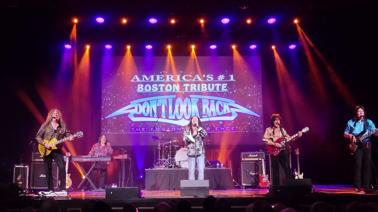 Don't Look Back Boston tribute band Robbins Theater Warren Ohio