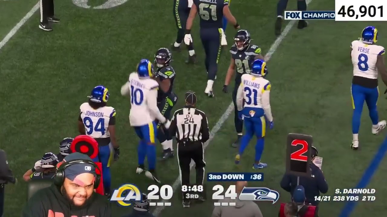 Los Angeles Rams vs Seattle Seahawks Game Highlights | 2025 NFL Season NFC Championship(reaction)