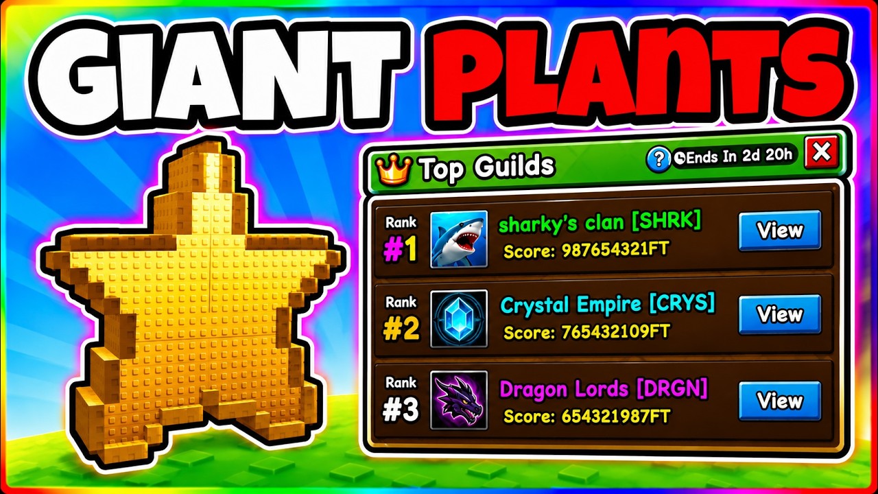 Я вырастил ГИГАНТА, чтобы стать гильдией №1 в Grow a Garden 2