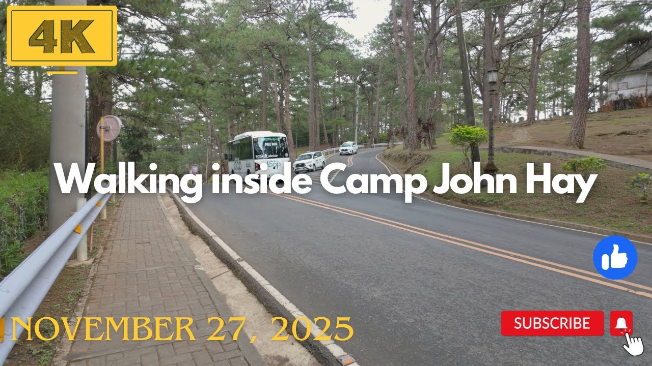 POV | Walking inside Camp John Hay