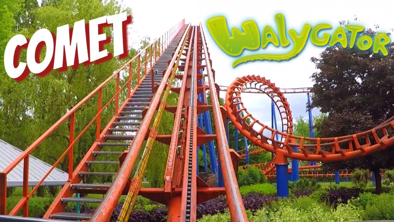 Comet Front Row On Ride POV - Walygator Parc
