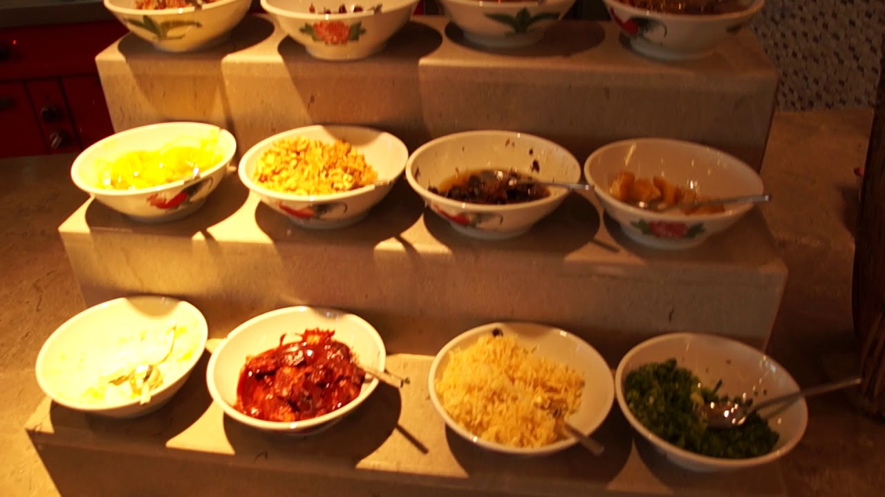 Breakfast Buffet at Pan Pacific Hotel, Yangon, Myanmar 26.2.2018