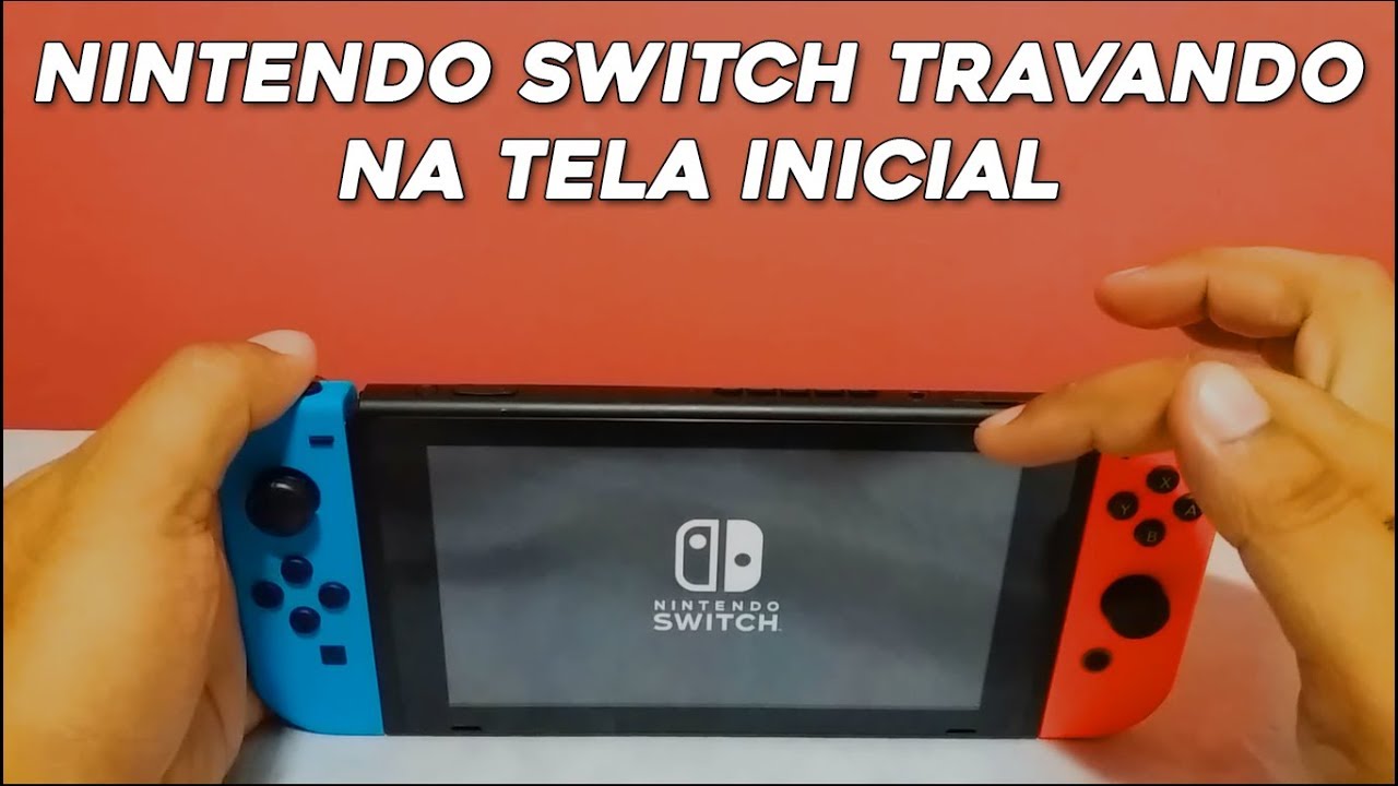 Nintendo Switch travando na tela inicial - Como resolver (How to fix NS freezing on logo screen)