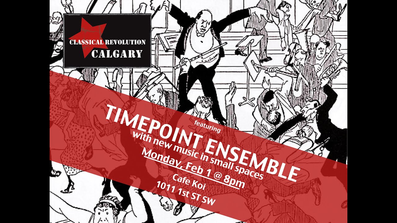 Timepoint Ensemble plays Classical Revolution @ Cafe Koi