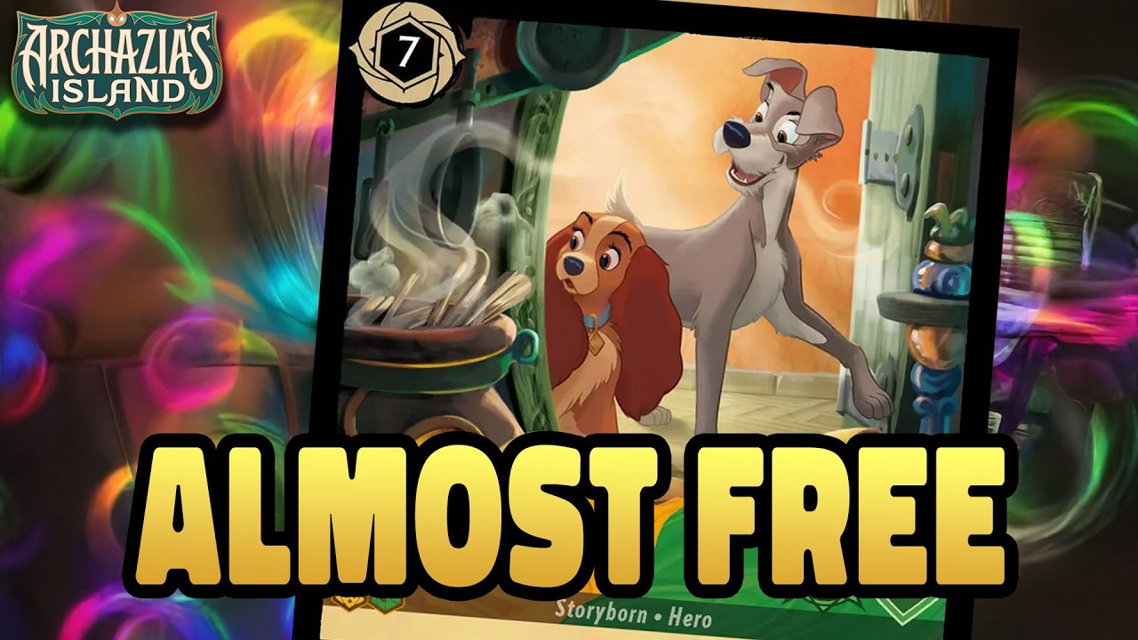 Lady and the Tramp 🟡🟢 Disney Lorcana Deck
