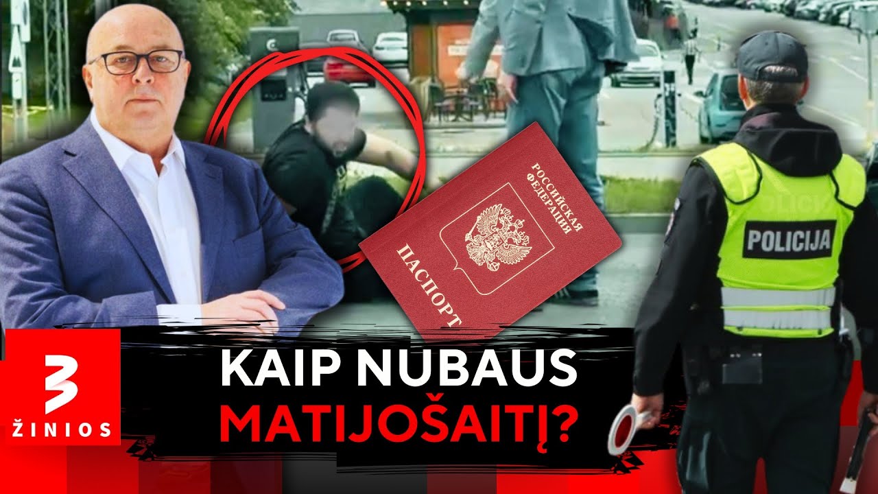 Matijo&scaron;aičio partrenktas pėsčiasis &ndash; Rusijos pilietis