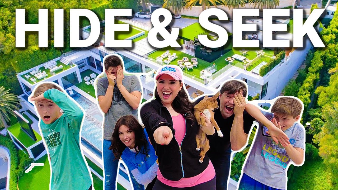 INSANE HIDE & SEEK in EPIC Vacation House! *Family vs Family*