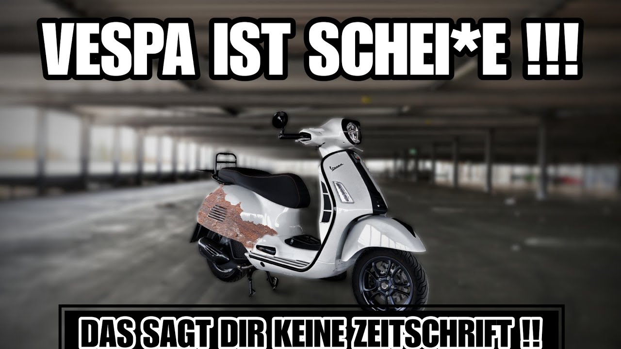 DESHALB wird die VESPA so gehasst!