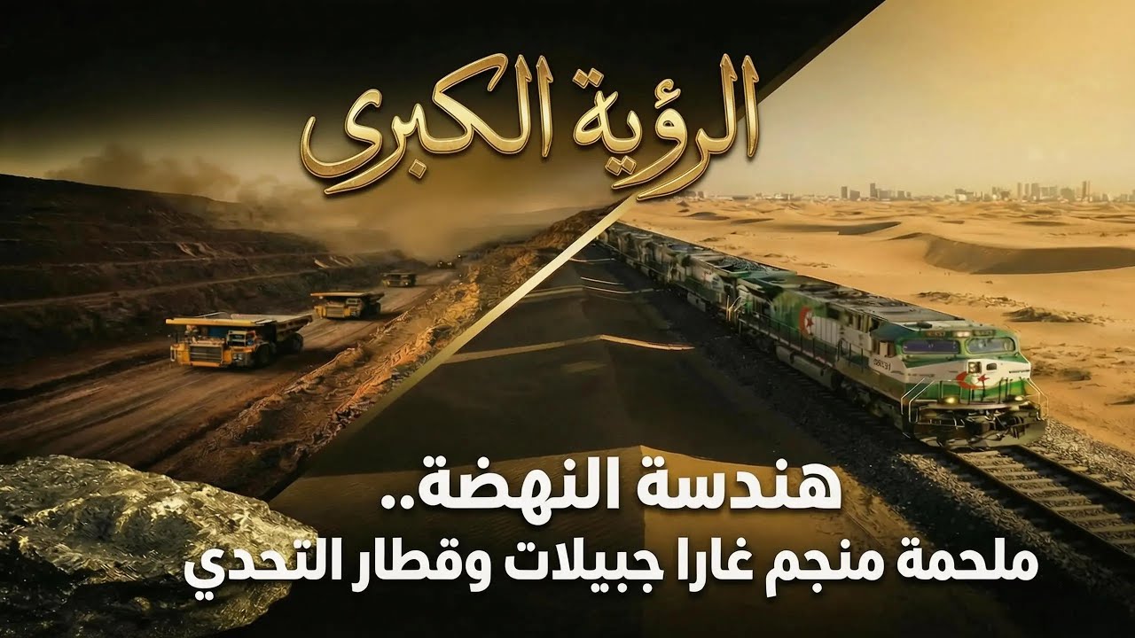 الرؤية الكبرى: هندسة النهضة.. ملحمة منجم غارا جبيلات وقطار التحدي (بشار - تندوف)