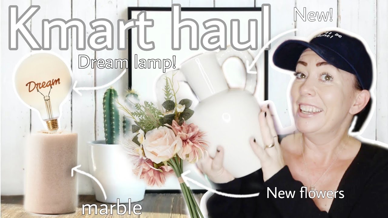 KMART HAUL! (DECORATING MY BACKDROP WITH CHEAP KMART BEAUTIES) Such a vibe! ✨️