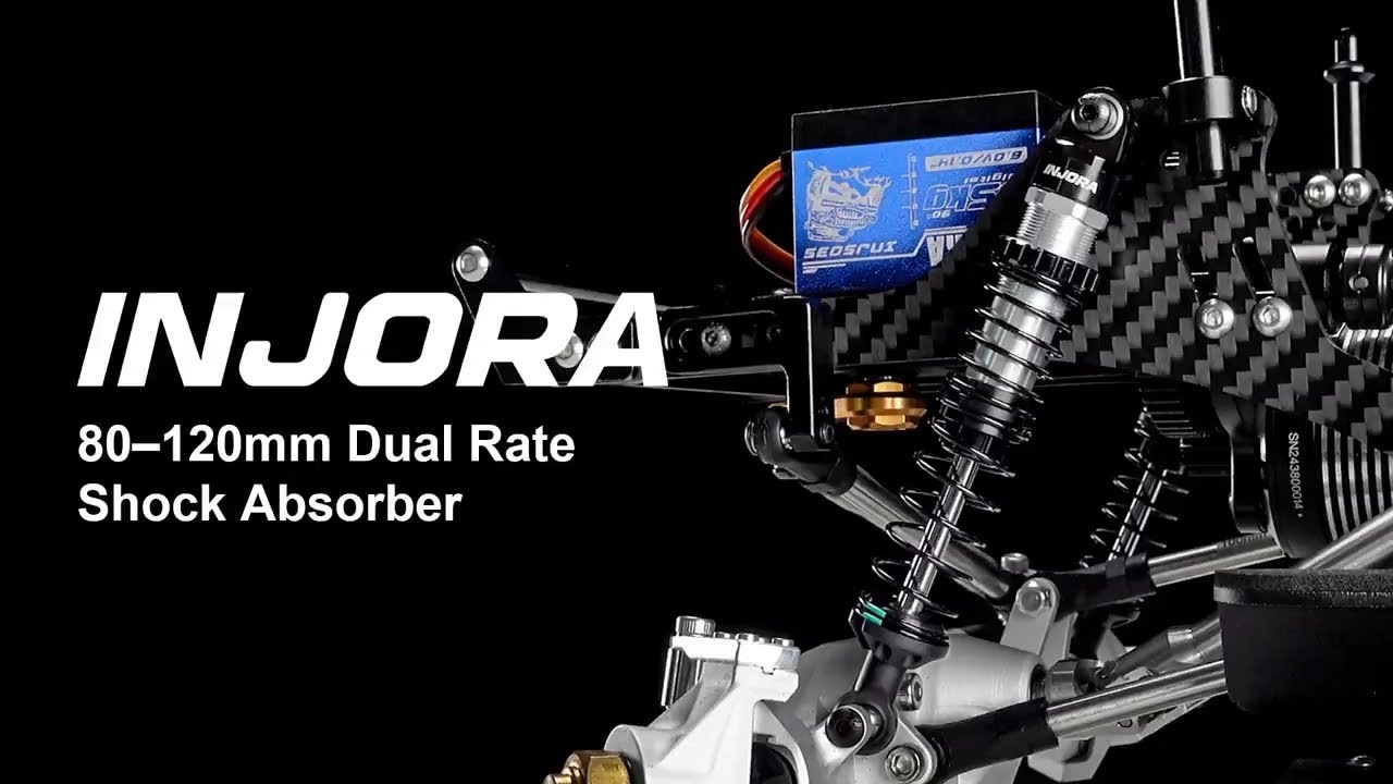 The Strongest Suspension for 1/10 RC Crawlers! In-Depth Review of Dual-Rate Spring Oil Shocks 🔧