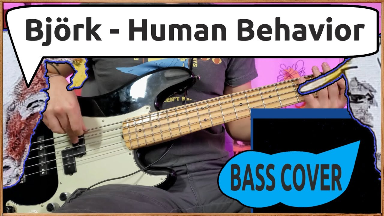Björk - Human Behavior | Bass Cover