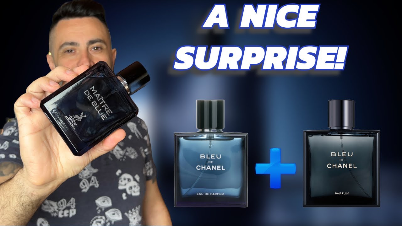 ПРИЯТНЫЙ сюрприз! | Обзор Maison Alhambra Master of Blue! | Миксуем Bleu de Chanel!