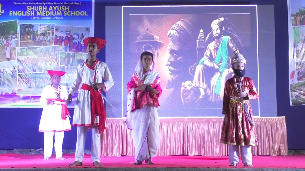 Inspiring Historical Act on Sinhagad 🔥 | Tanhaji Malusare & Shivaji Maharaj | School Annual Function