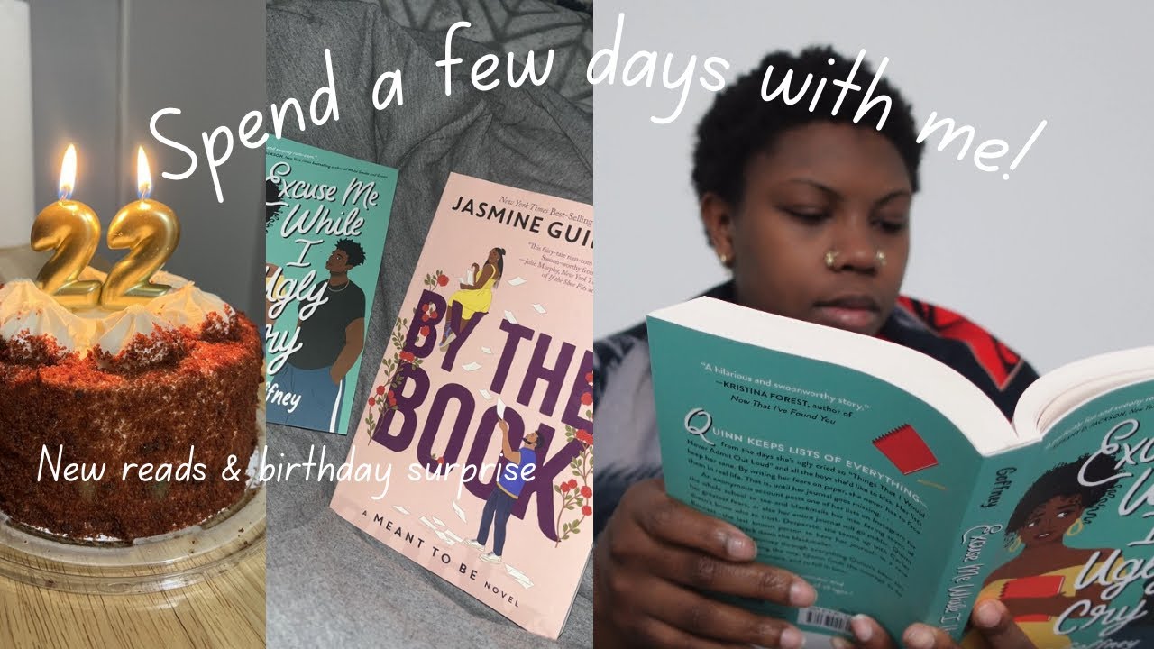 Spend a few bookish days with me + life updates and birthday gifts