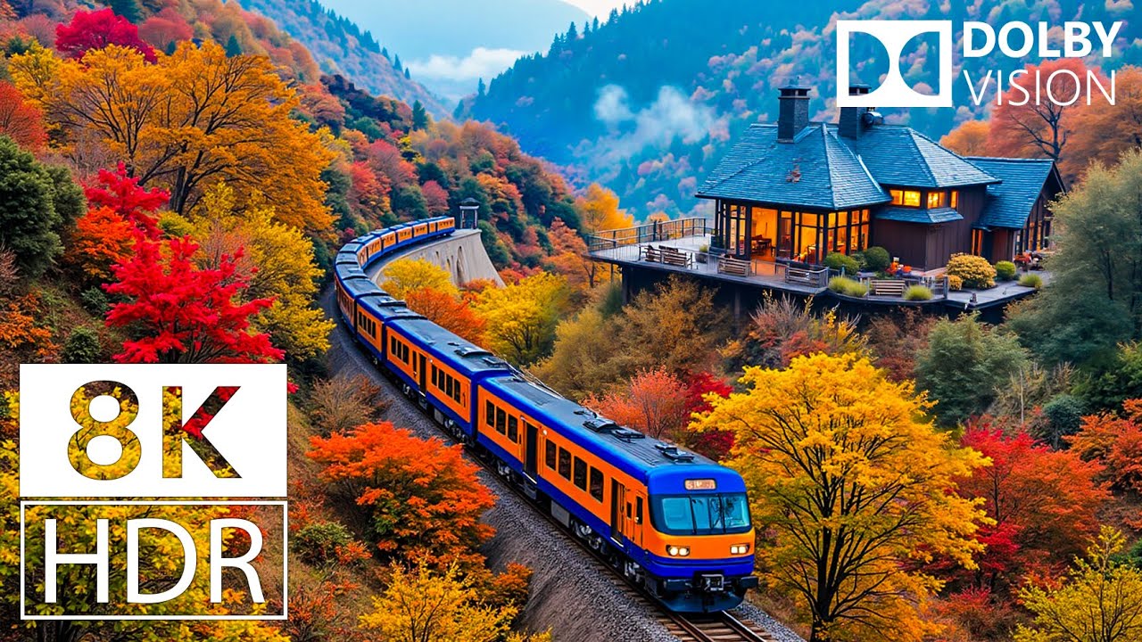 ИЗУМРУДНАЯ ЕВРОПА 4K HDR 60FPS Dolby Vision — путешествие через озера, горы и тишину