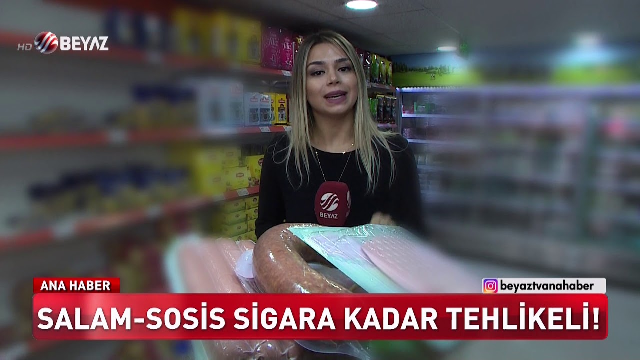 Salam sosis sigara kadar tehlikeli