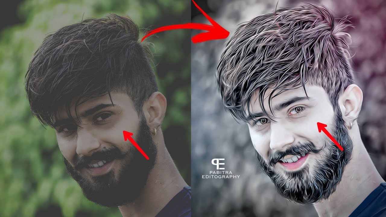 Oil Paint Photo Editing | Hair Oil Paint Photo Editing | Oil Paint Photo Editing Tutorial |