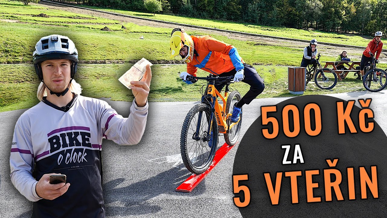 ROZDÁVÁME PENÍZE V BIKEPARKU!