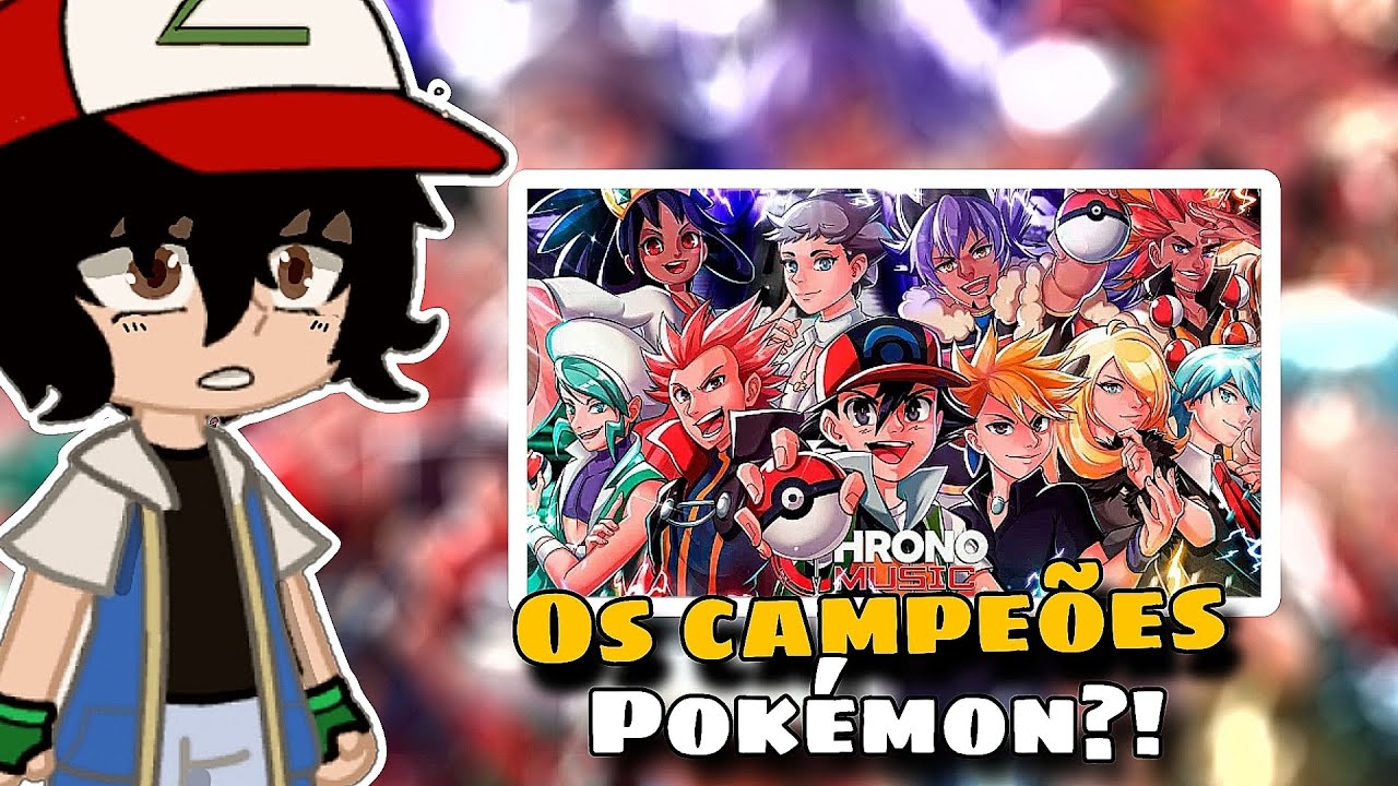 Treinadores Pokémons + Professor Carvalho (Kanto) reagem a: Campeões- Caminho da Vitória - Chrono