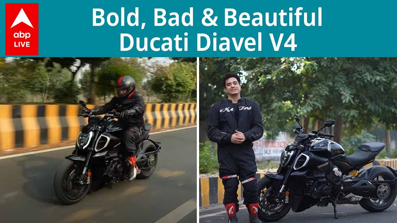 Ducati Diavel V4 India Ride Review | ABPLIVE