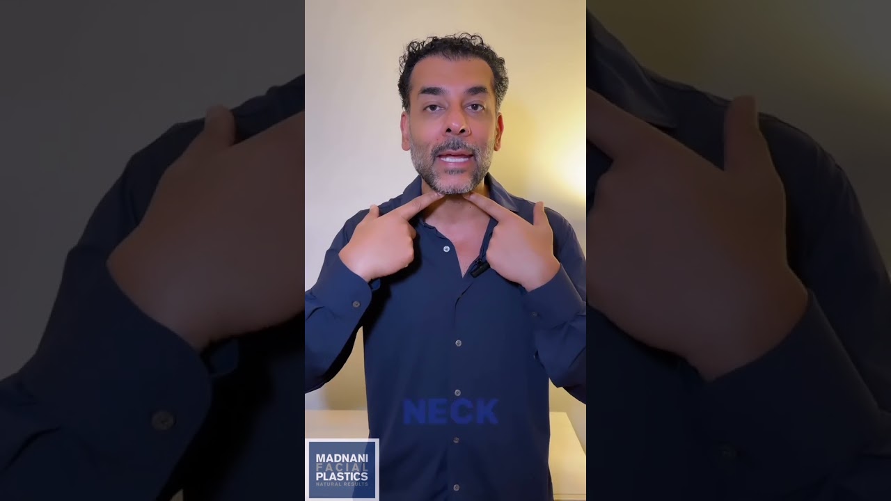 Neck #liposuction double chin removal #drmadnani #facelift #nyc #plasticsurgerynyc