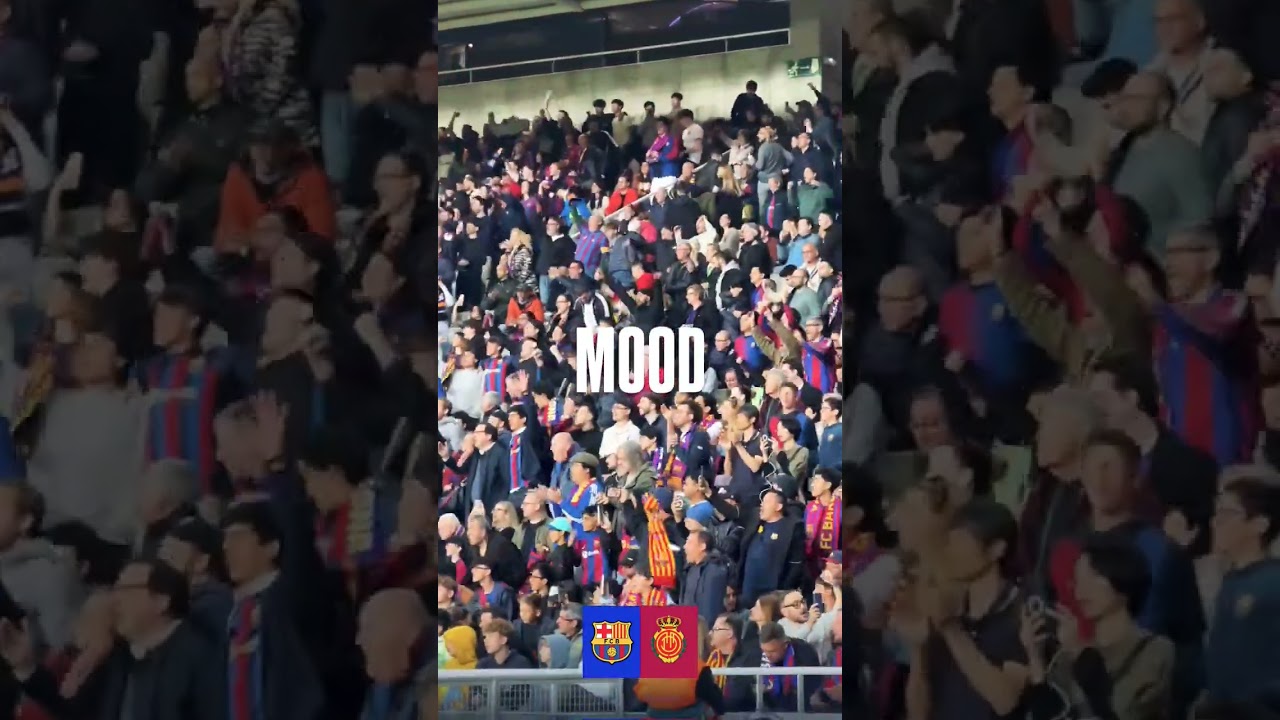 barca mood after the win