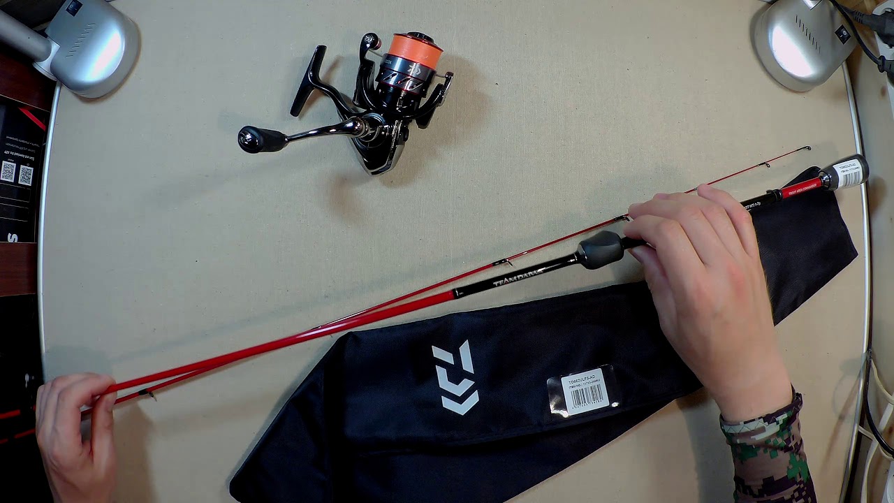 Распаковка посылки из Fmagazin. Спиннинг Daiwa TD Trout Area Commander (2.00м; 1-7г) Часть 1.