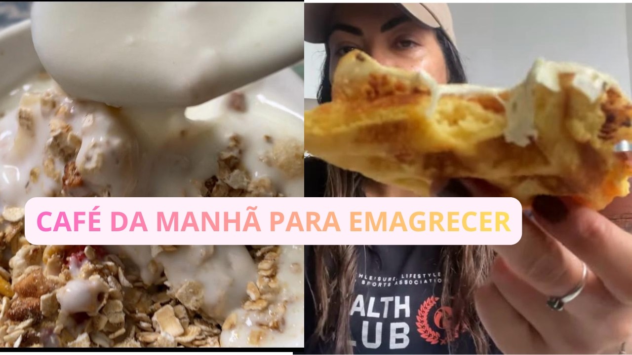 Café da Manhã Saudável Para Emagrecer- Montando Meu Iogurte Grego