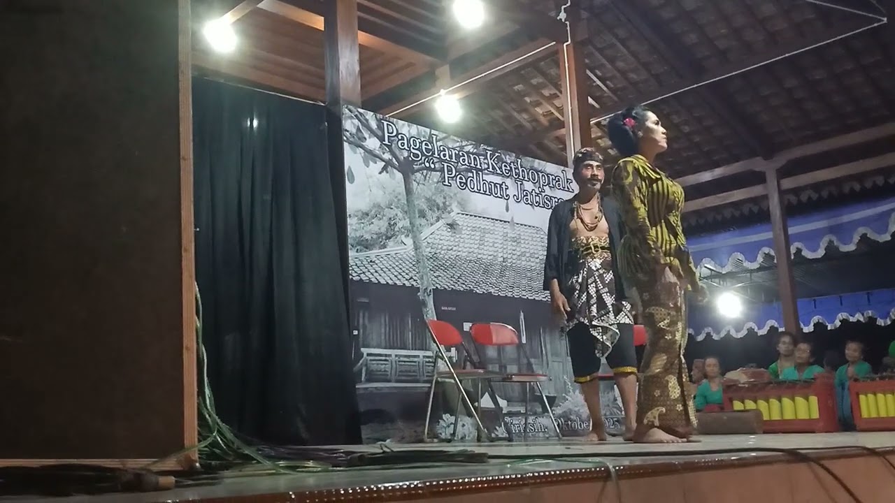 Pagelaran seni ketoprak gunung kidul