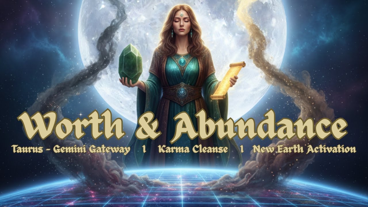 ACTIVATE Your Worth: The Taurus Gemini Gateway for Total Karma Cleanse & New Earth Abundance Upgrade