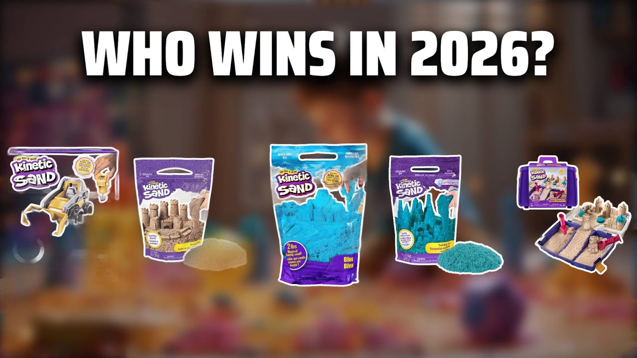 The Top 5 Best Shimmer Kinetic Sand in 2026 - Must Watch Before Buying!
