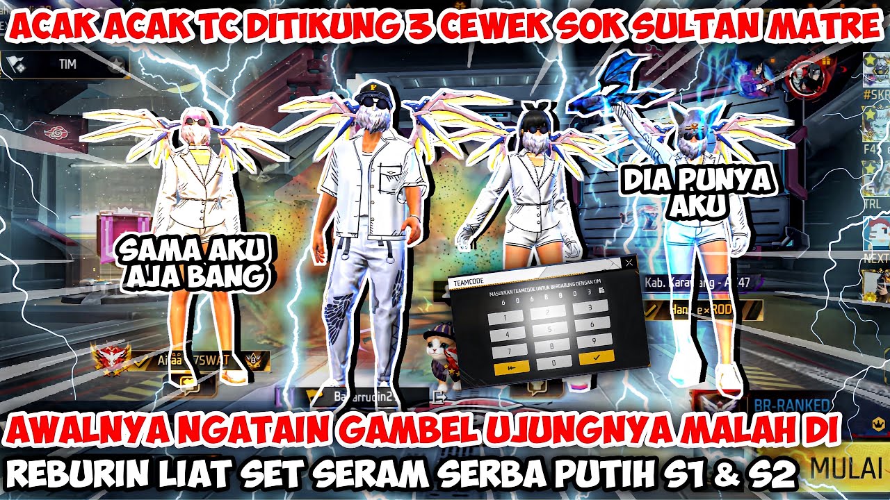ACAK ACAK TC DITIKUNG 3 CEWEK MATRE YANG SUARA SOK IMUT LIAT S1 & S2 DAN FULL MAX EVO AUTO DIREBUTIN