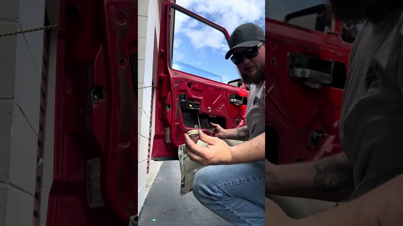 Changing driver door window on a 96 Cherokee