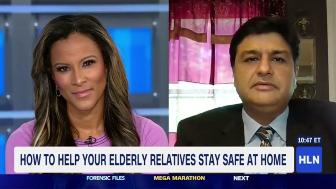 CNN HLN interview with Dr.Asif Merchant discussing falls and prevention strategies in the elderly