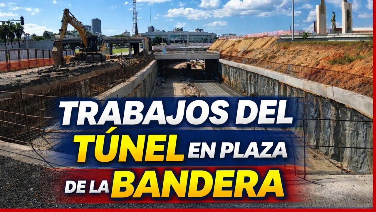 Seguimos en seguimiento a los trabajos del tunel de la plaza de la bandera 