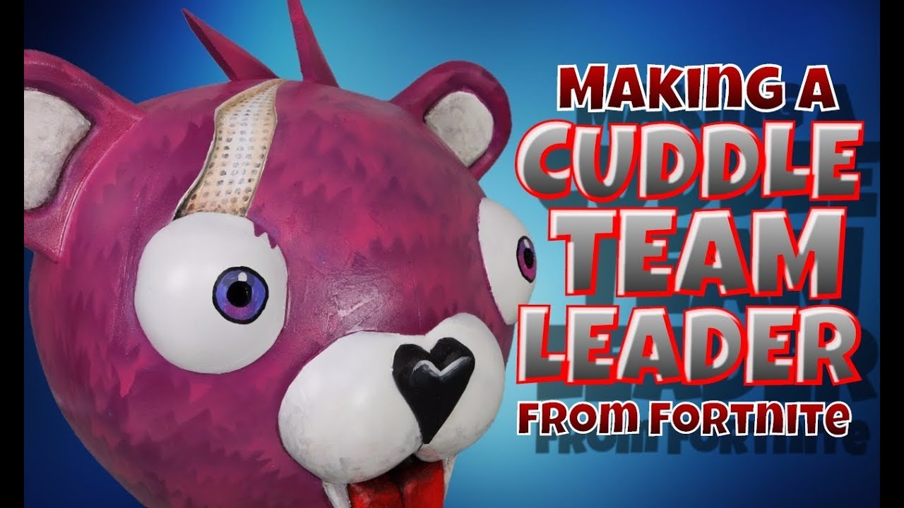 Making a Cuddle Team Leader head from Fortnite