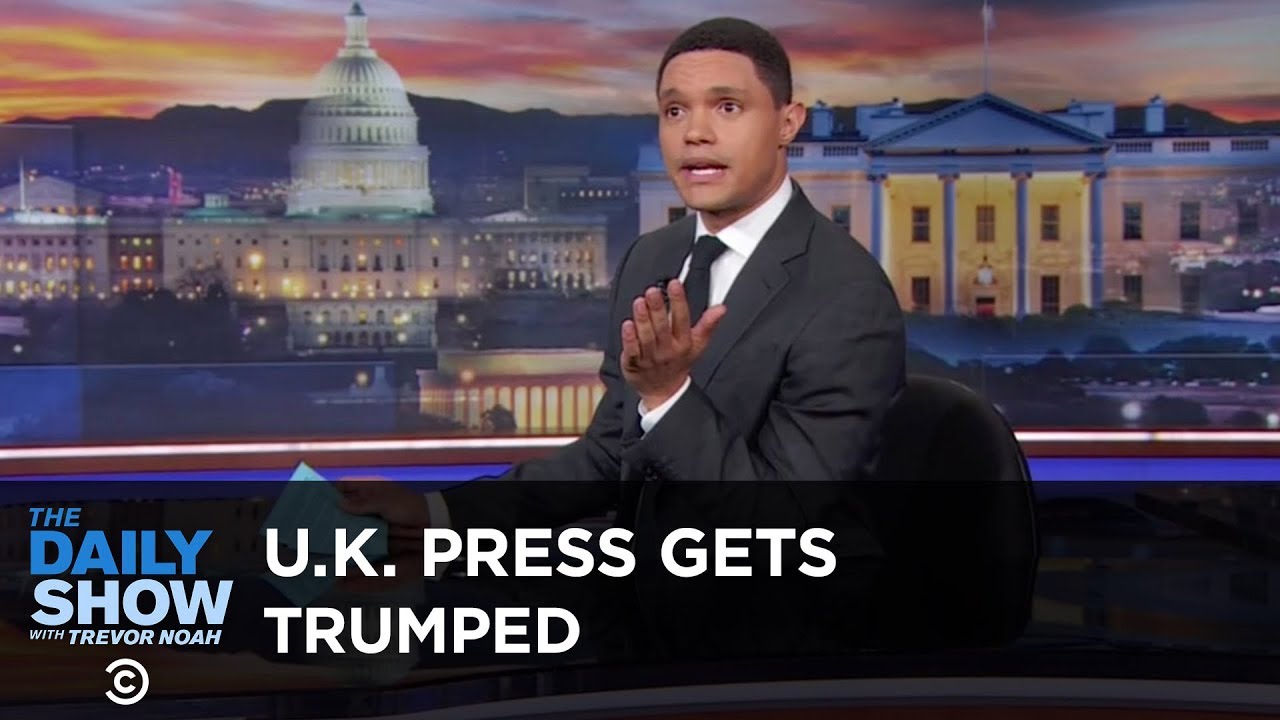 British Journalists Get Trumped for the First Time - Between the Scenes | The Daily Show