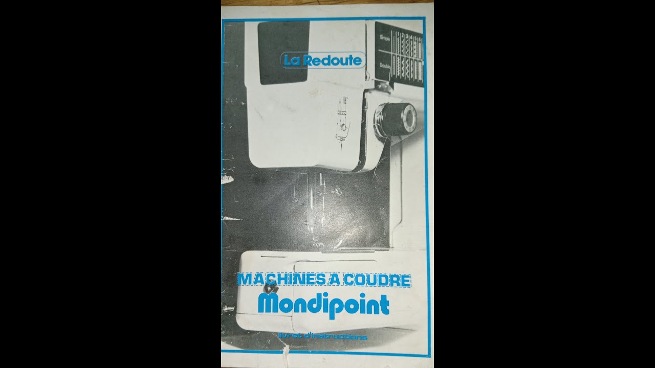 Machines &agrave; coudre la REDOUTE Eric12