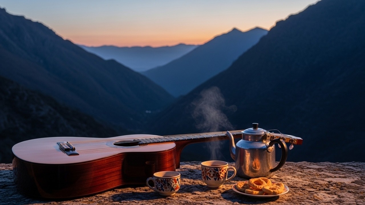 Spanish Guitar - Relaxing Flamenco Rumba Instrumental Supporting Balanced Soft Motion