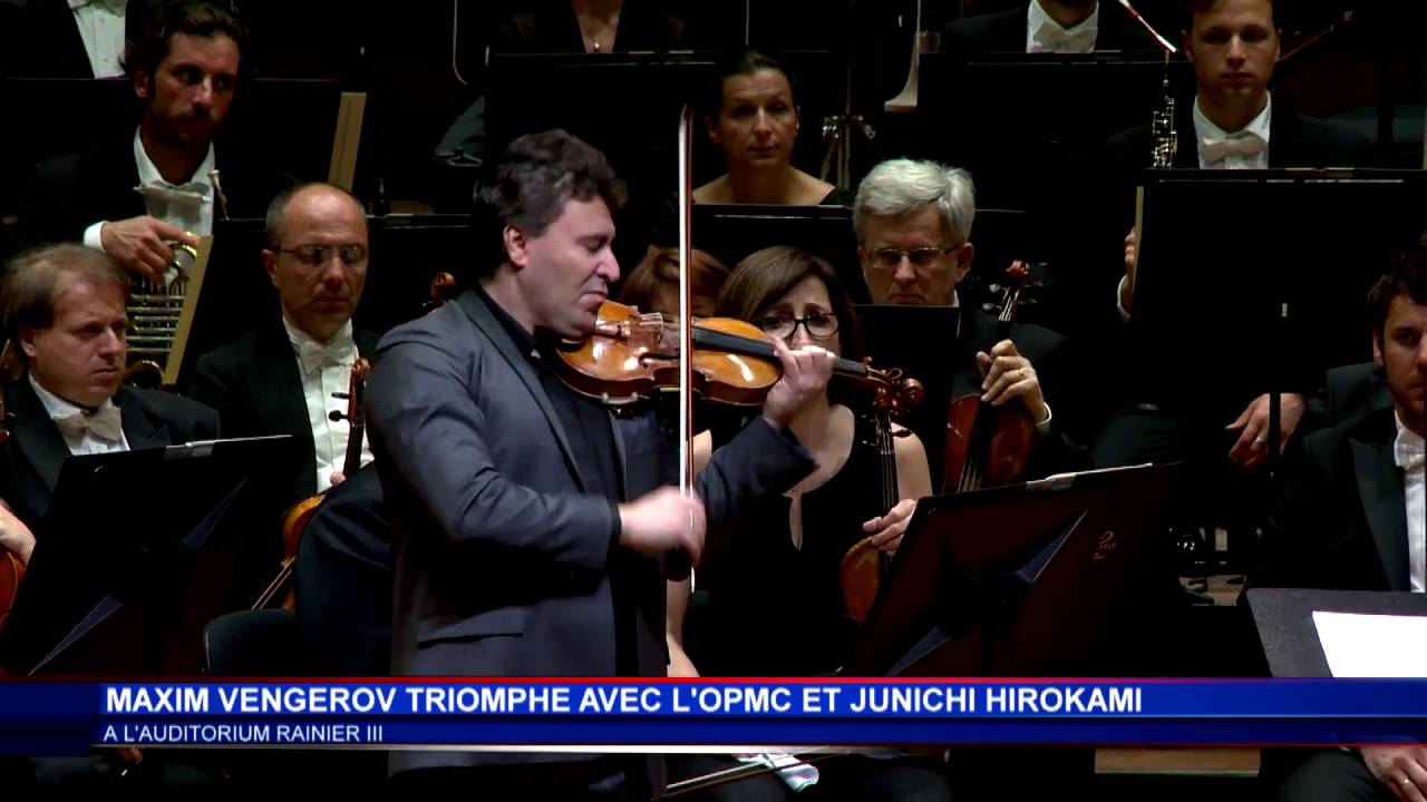 L’OPMC fait salle comble pour la venue de Maxim Vengerov
