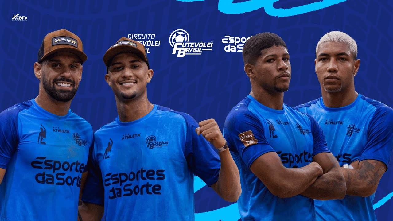 FINAL 31º CIRCUITO FUTEVÔLEI BRASIL - TAVINHO E GUI BSB X ÍNDIO E FELIPE #futevoleibrasil #cfb