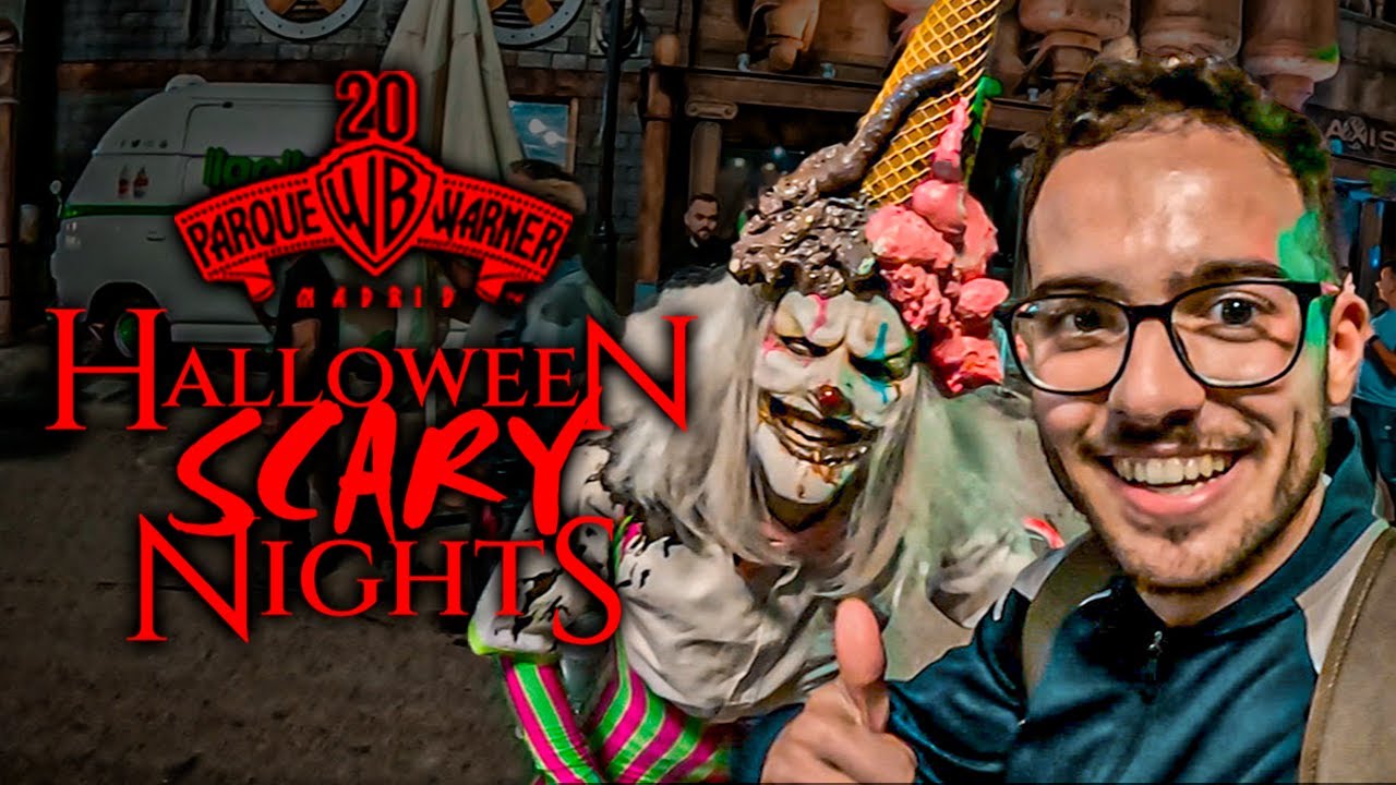 🎃 ¡SCARY NIGHTS de PARQUE WARNER al COMPLETO! | Guía de pasajes, shows y Scare ZONE | Halloween 2022