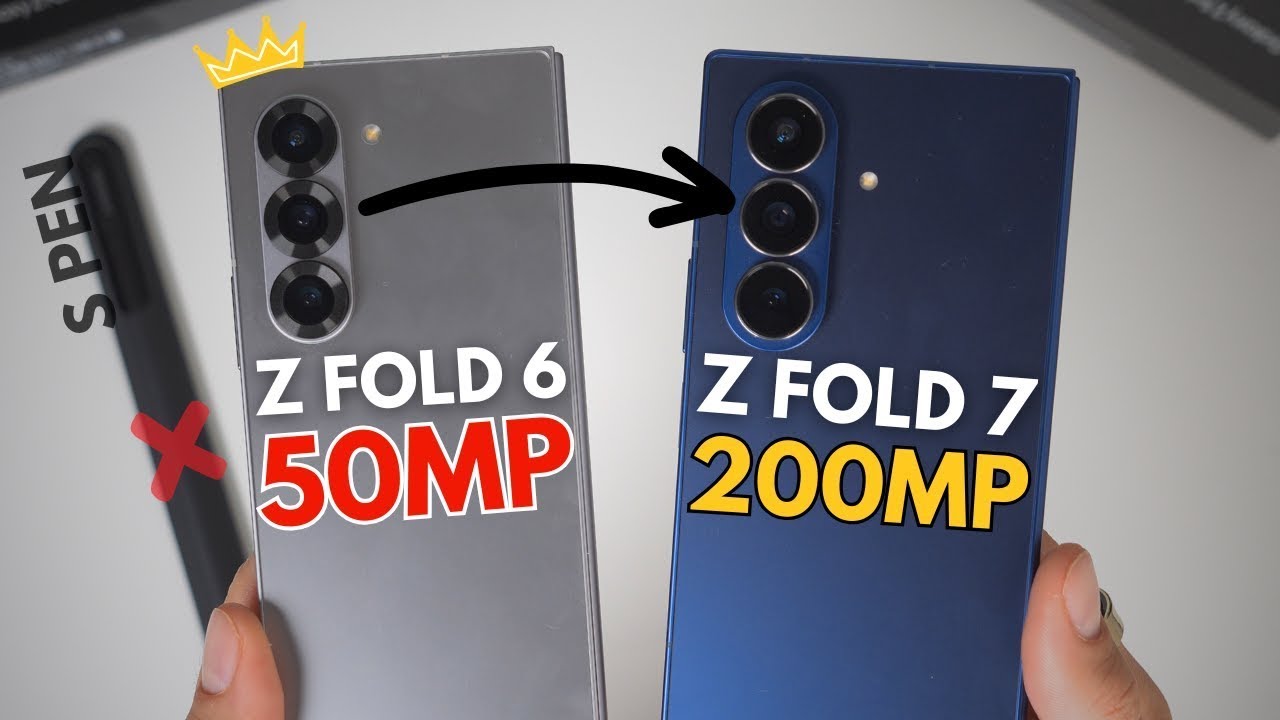 Galaxy Z Fold 7 vs Z Fold 6 - Ухудшение?