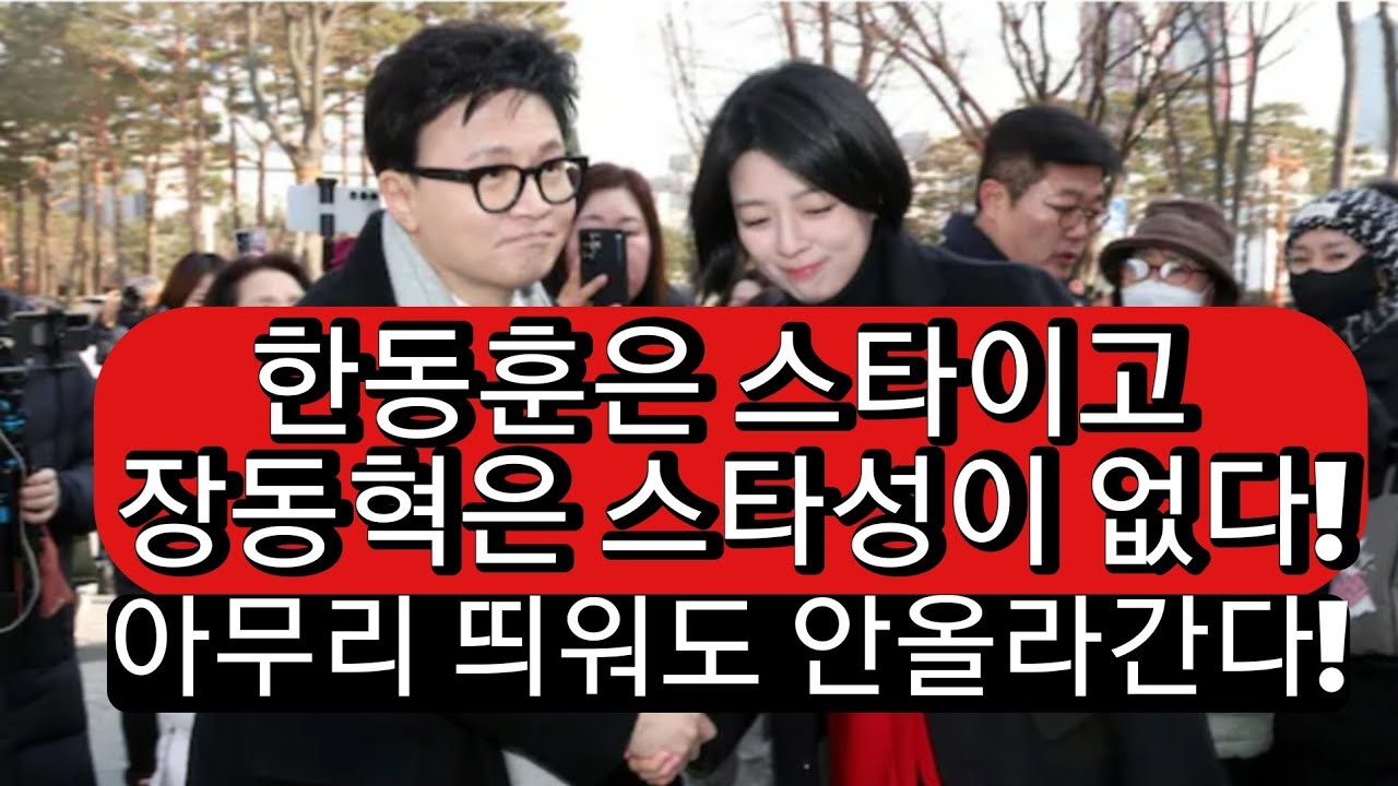 한동훈의 저주에 걸린 장동혁이 살 방법은 없다!