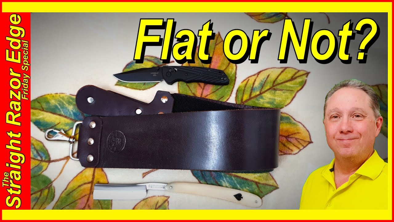 Are You Keeping Your Straight Razor Blade Flat on the Strop?