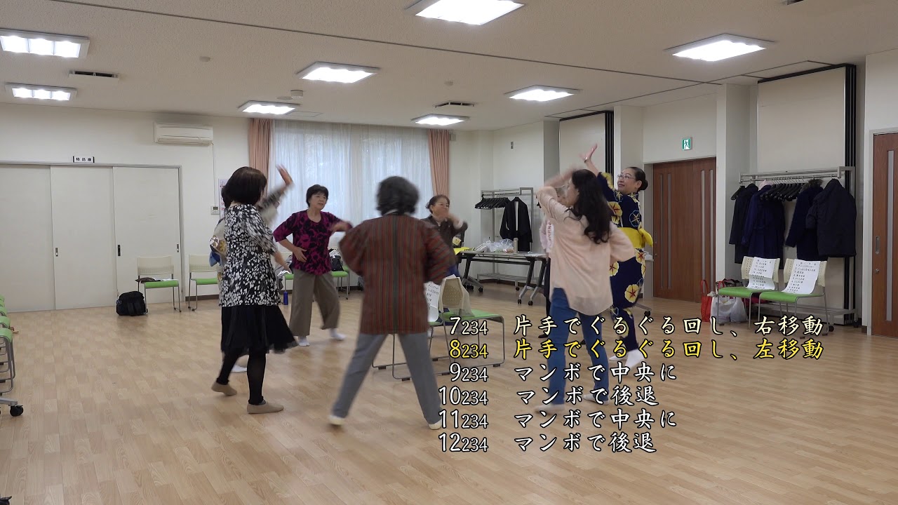 「銀座カンカン娘 」踊り編　　　さっぽろ忠霊塔盆おどり会