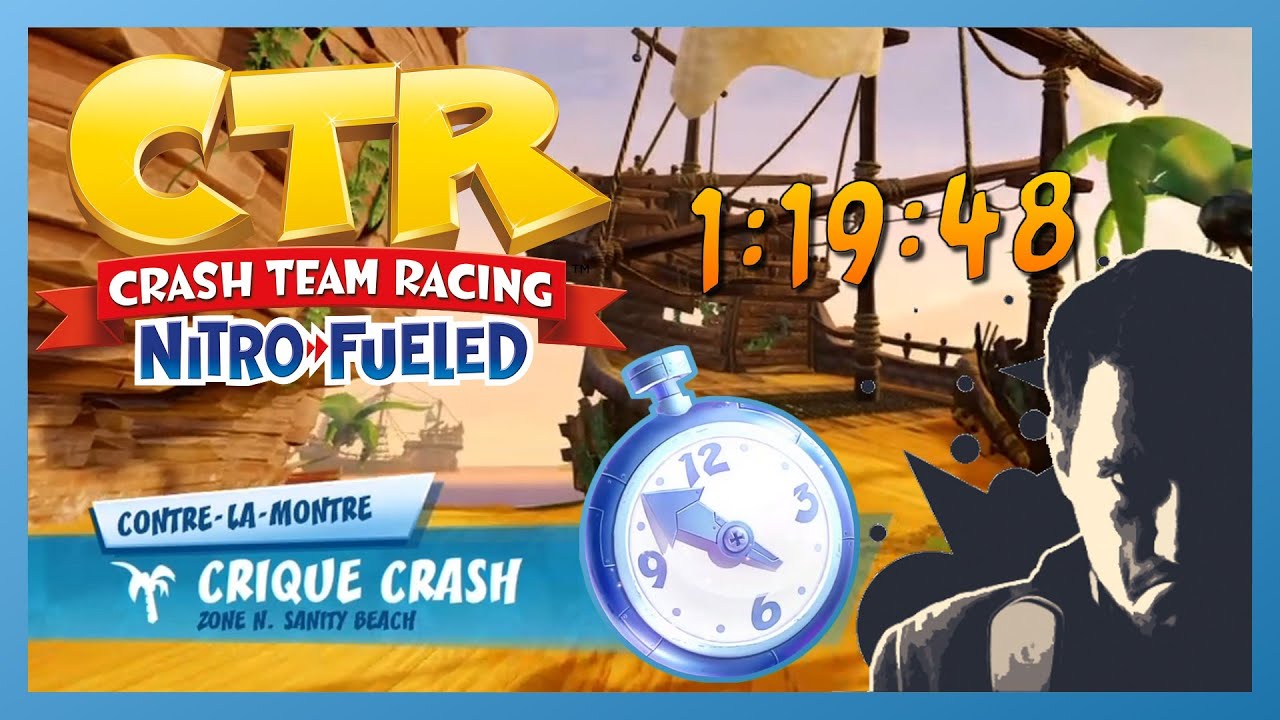 CTR - Record personnel en contre la montre - Crique Crash (Vitesse)