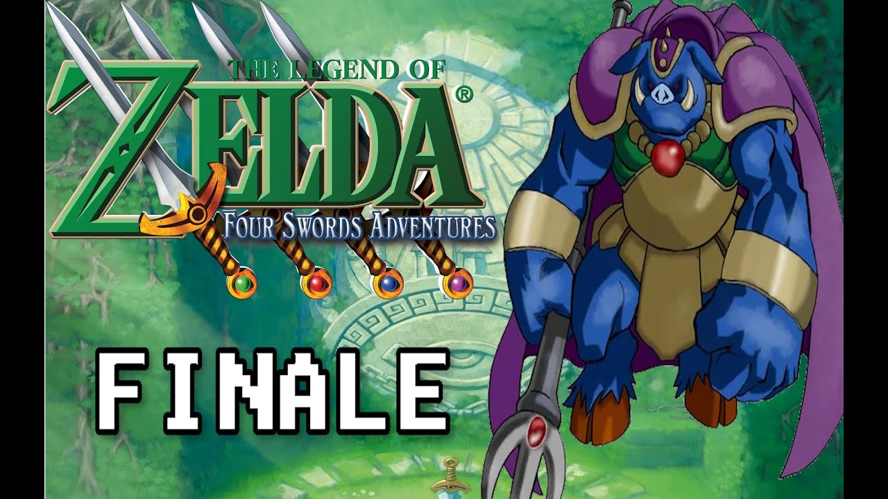 The Legend of Zelda: Four Swords Adventures FInale Vaati & Ganon