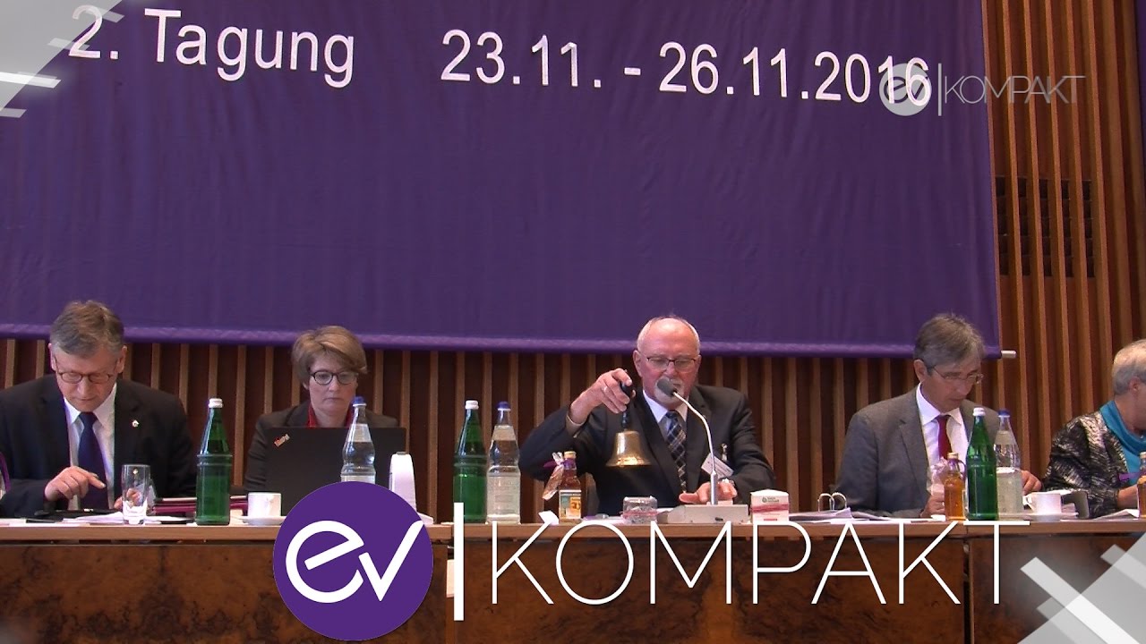 evKOMPAKT: Synode der EKHN tagt/Schweigeminute f&uuml;r Aleppo/Eiszeit in Mainz